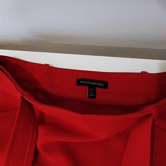 Banana Republic Red Skirt - Picture 4 of 10